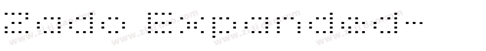 Zado Expanded字体转换